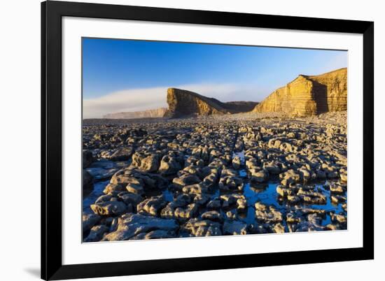 Nash Point, Glamorgan Heritage Coast, Wales, United Kingdom, Europe-Billy-Framed Photographic Print