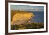Nash Point Lighthouse, Vale of Glamorgan, Wales, United Kingdom, Europe-Billy Stock-Framed Photographic Print