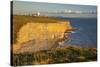 Nash Point Lighthouse, Vale of Glamorgan, Wales, United Kingdom, Europe-Billy Stock-Stretched Canvas