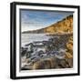 Nash Point on the Glamorgan Heritage Coast, South Wales, UK. Summer (August)-Adam Burton-Framed Photographic Print