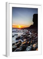 Nash Point, Vale of Glamorgan, Wales, United Kingdom, Europe-Billy Stock-Framed Photographic Print