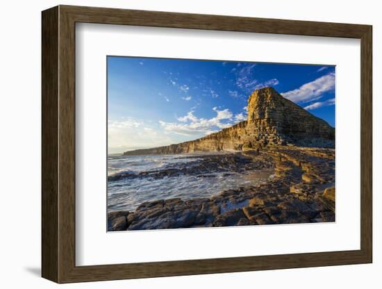 Nash Point, Vale of Glamorgan, Wales, United Kingdom, Europe-Billy Stock-Framed Photographic Print