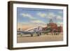 Nashville Municipal Airport, Nashville, Tennessee-null-Framed Art Print