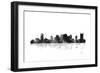 Nashville Tennessee BG 1-Marlene Watson-Framed Giclee Print