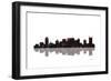 Nashville Tennessee BW 1-Marlene Watson-Framed Giclee Print