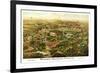 Nashville, Tennessee - Nashville Exposition-Lantern Press-Framed Art Print