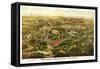 Nashville, Tennessee - Nashville Exposition-Lantern Press-Framed Stretched Canvas