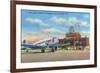 Nashville, Tennessee - Planes Landed on Berry Field-Lantern Press-Framed Premium Giclee Print