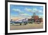 Nashville, Tennessee - Planes Landed on Berry Field-Lantern Press-Framed Premium Giclee Print