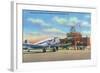 Nashville, Tennessee - Planes Landed on Berry Field-Lantern Press-Framed Art Print