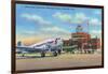 Nashville, Tennessee - Planes Landed on Berry Field-Lantern Press-Framed Art Print