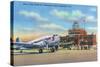 Nashville, Tennessee - Planes Landed on Berry Field-Lantern Press-Stretched Canvas