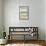 Nashville, Tennessee - Typography-Lantern Press-Framed Stretched Canvas displayed on a wall
