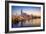 Nashville, Tennessee, USA Downtown Skyline on the Cumberland River.-SeanPavonePhoto-Framed Photographic Print