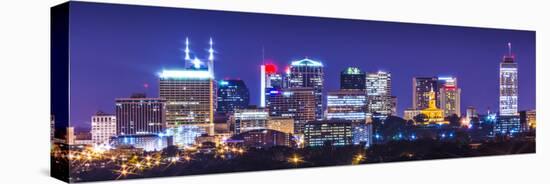 Nashville, Tennessee, USA Downtown Skyline.-SeanPavonePhoto-Stretched Canvas