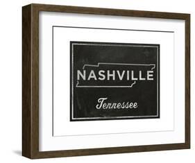 Nashville, Tennessee-John Golden-Framed Art Print