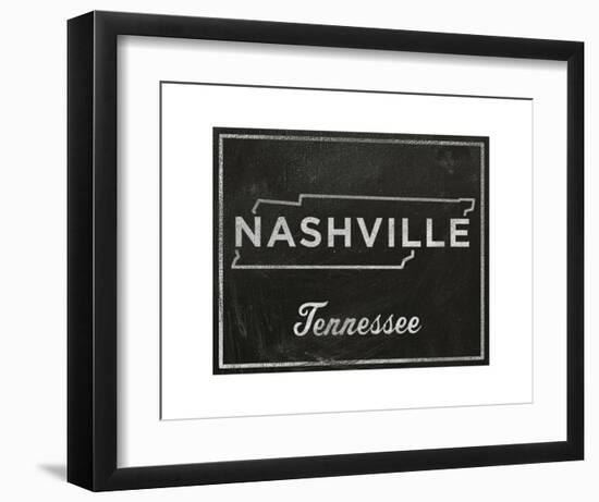Nashville, Tennessee-John Golden-Framed Art Print