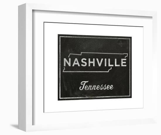 Nashville, Tennessee-John Golden-Framed Art Print