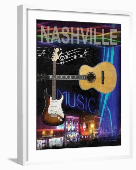 Nashville-Todd Williams-Framed Art Print