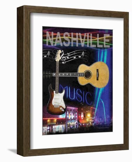 Nashville-Todd Williams-Framed Art Print