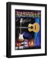 Nashville-Todd Williams-Framed Art Print