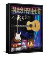 Nashville-Todd Williams-Framed Stretched Canvas