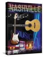 Nashville-Todd Williams-Stretched Canvas