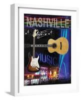 Nashville-Todd Williams-Framed Art Print