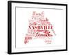 Nashville-Jace Grey-Framed Art Print