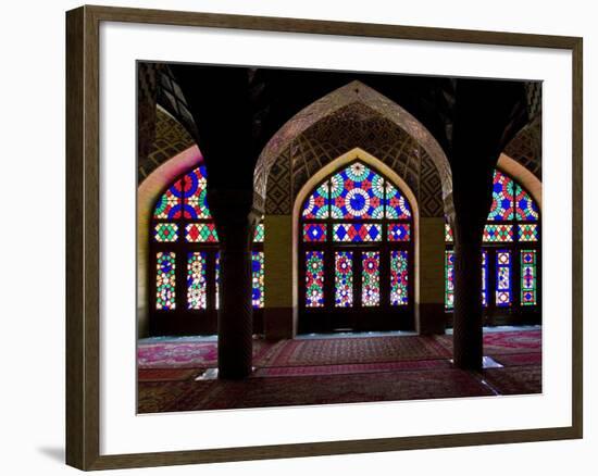 Nasih Mosque, Shiraz, Fars Province, Iran-Michele Falzone-Framed Photographic Print