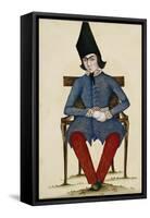 Nasir Al-Din Qajar, as Crown Prince-null-Framed Stretched Canvas