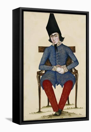 Nasir Al-Din Qajar, as Crown Prince-null-Framed Stretched Canvas