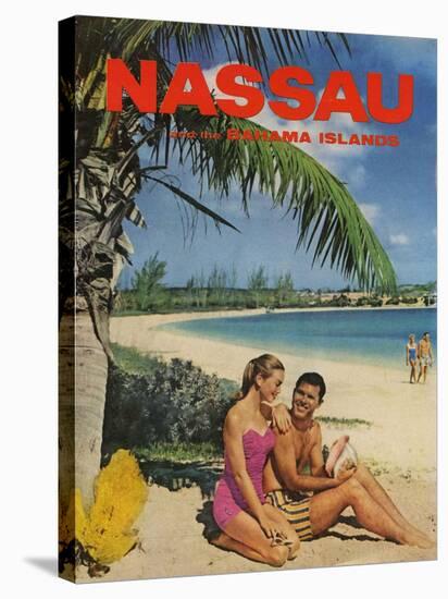 Nassau And Bahama Islands, Magazine Advertisement, UK, 1950-null-Stretched Canvas