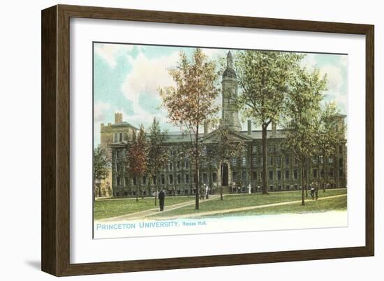 Nassau Hall, Princeton University, New Jersey-null-Framed Art Print