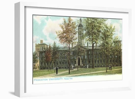 Nassau Hall, Princeton University, New Jersey-null-Framed Art Print