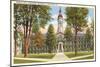 Nassau Hall, Princeton University, New Jersey-null-Mounted Art Print