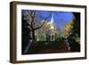 Nassau Hall Tower, Princeton University, NJ-George Oze-Framed Photographic Print