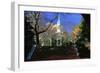 Nassau Hall Tower, Princeton University, NJ-George Oze-Framed Photographic Print