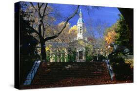 Nassau Hall Tower, Princeton University, NJ-George Oze-Stretched Canvas