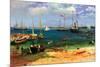 Nassau Port-Albert Bierstadt-Mounted Premium Giclee Print