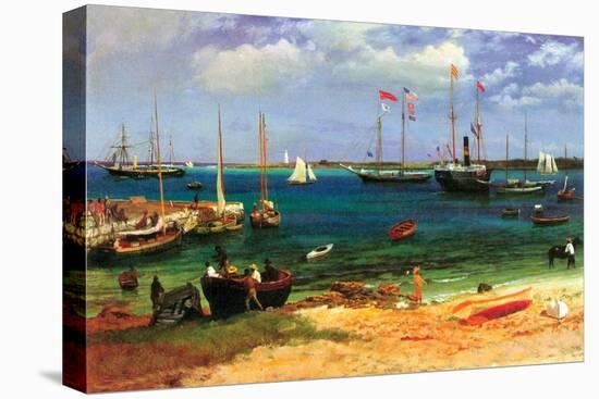 Nassau Port-Albert Bierstadt-Stretched Canvas
