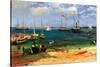 Nassau Port-Albert Bierstadt-Stretched Canvas