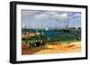 Nassau Port-Albert Bierstadt-Framed Art Print