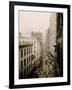 Nassau Street, New York-null-Framed Photo