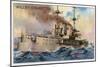 Nassau Warship-null-Mounted Art Print