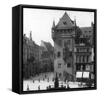 Nassauer Haus, Nuremberg, Bavaria, Germany, C1900-Wurthle & Sons-Framed Stretched Canvas