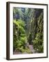 Nasse Schlucht at Kuhstall Cave, Saxon Switzerland, Germany, Saxony-Martin Zwick-Framed Photographic Print