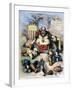 Nast: Tweed's Downfall-Thomas Nast-Framed Giclee Print