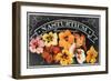 Nasturtium Blooms-null-Framed Giclee Print