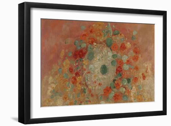 Nasturtiums, 1905-Odilon Redon-Framed Giclee Print